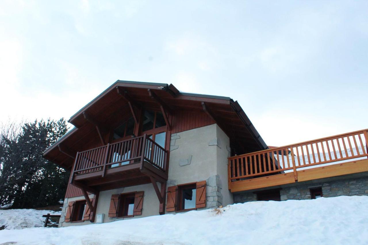 Chalet La Plagne Montalbert Pied Des Pistes Exterior photo
