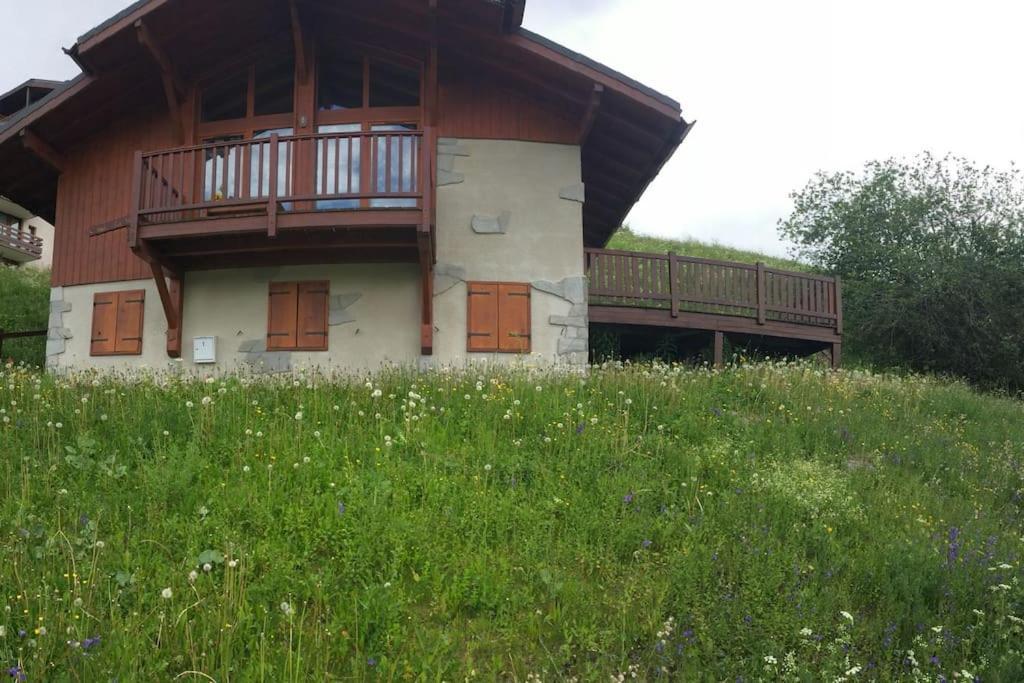 Chalet La Plagne Montalbert Pied Des Pistes Exterior photo