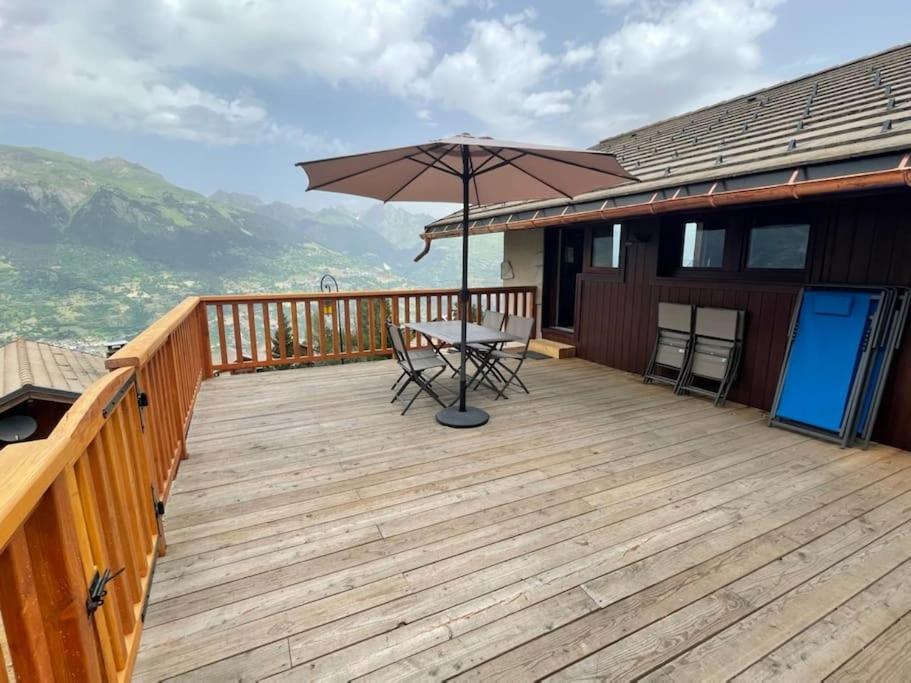 Chalet La Plagne Montalbert Pied Des Pistes Exterior photo