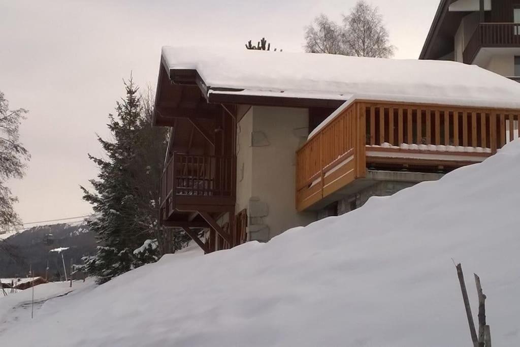 Chalet La Plagne Montalbert Pied Des Pistes Exterior photo