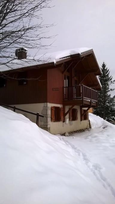 Chalet La Plagne Montalbert Pied Des Pistes Exterior photo