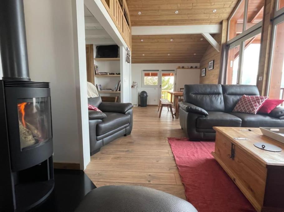 Chalet La Plagne Montalbert Pied Des Pistes Exterior photo