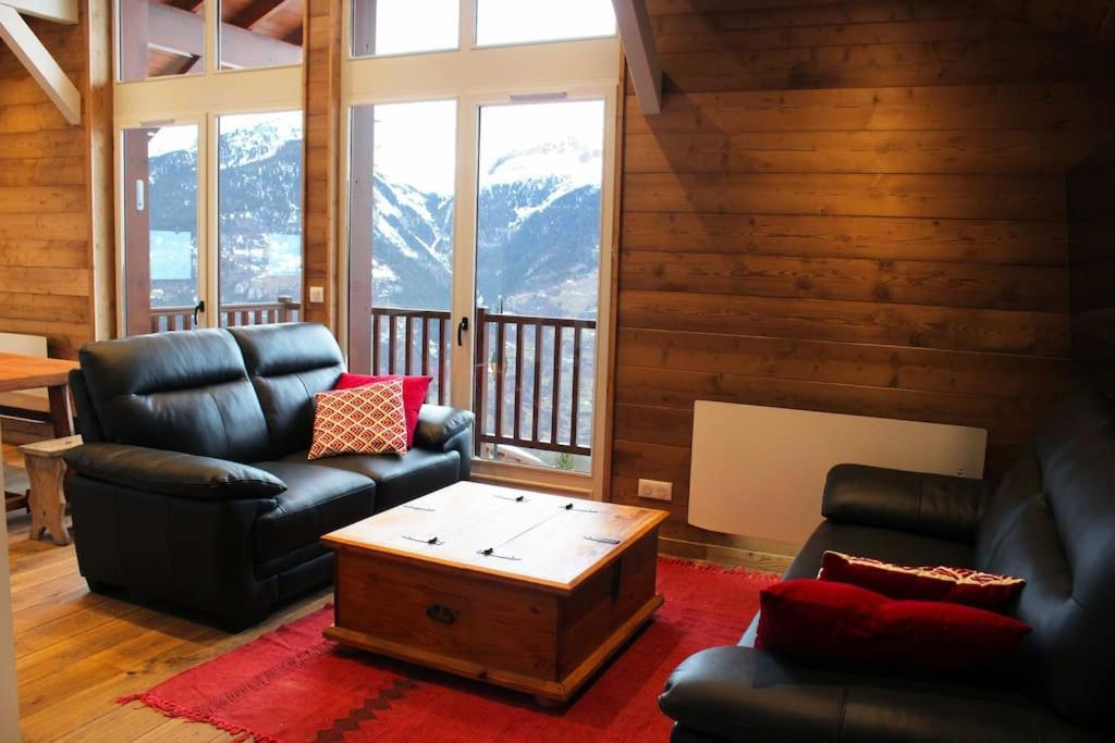 Chalet La Plagne Montalbert Pied Des Pistes Exterior photo